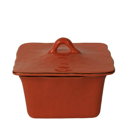 Skyros Designs Cantaria Square Covered Casserole Persimmon