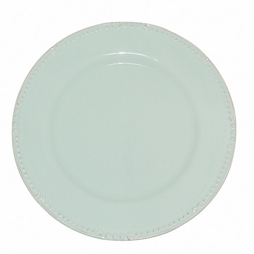 Skyros Designs Isabella Charger Plate 13.25 - Ice Blue