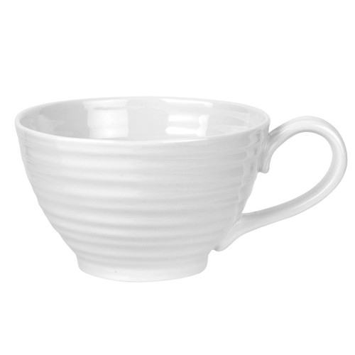 Portmeirion Sophie Conran White Jumbo Cup, Without Saucer