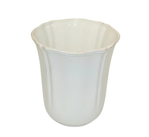 Skyros Designs Royale Wastebasket - White