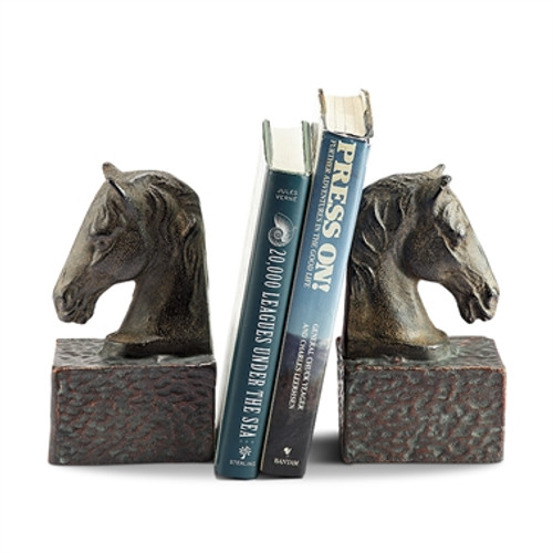 SPI Home Horsehead Bookends on Base Pair
