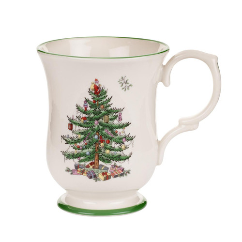 Spode Christmas Tree Serveware Romantic Footed Mug