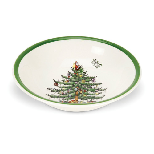 Spode Christmas Tree Cereal or Oatmeal Bowl