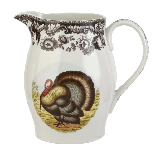 Spode Woodland Turkey Pitcher