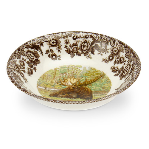 Spode Woodland Cereal Bowl - Majestic Moose