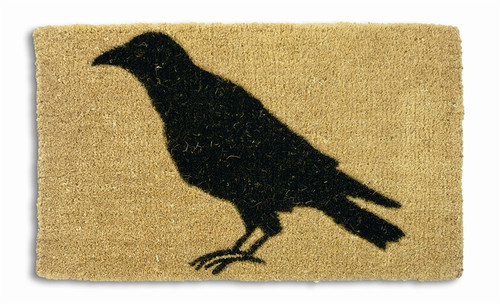 Corrigan Studio® Butters Flocked Natural Rubber & Coir Doormat