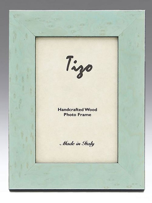 Tizo Pistachio Wood 4x6 Wood Photo Frame