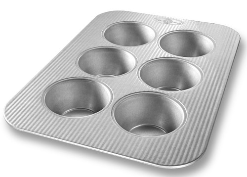 USA Pan 6 Cup  Muffin Pan