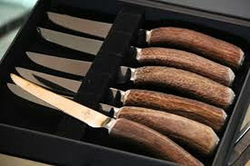 Vagabond House Stirrup Steak Knives Set of 6