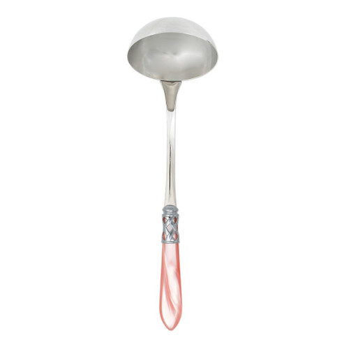 Vietri Aladdin Brilliant Light Pink Soup Ladle