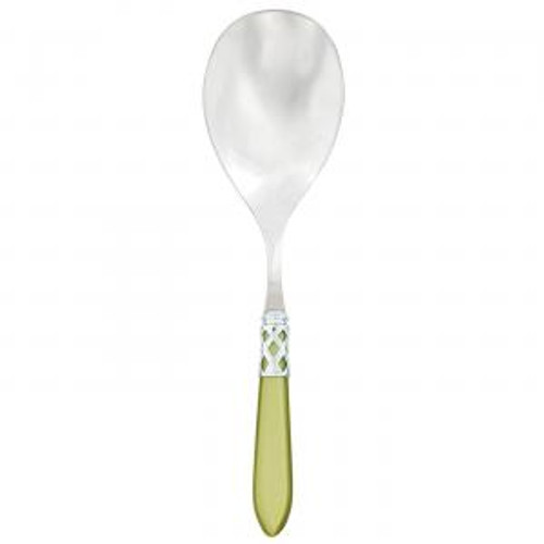 Vietri Aladdin Brilliant Chartreuse Serving Spoon