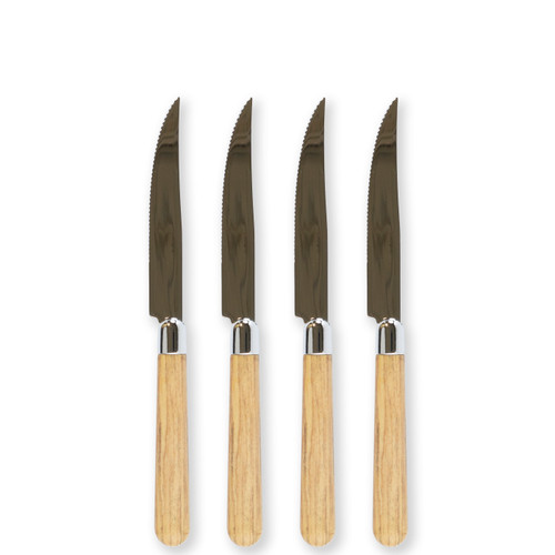 Costa Nova Steak Knives Rosewood Set of 4 - Matte (Knives)