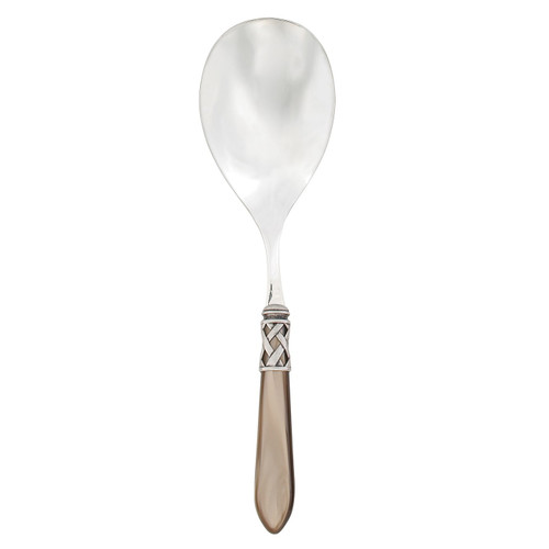 Vietri Aladdin Antique Taupe Serving Spoon