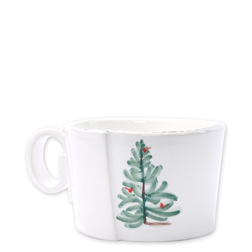 Vietri Lastra Holiday Jumbo Cup