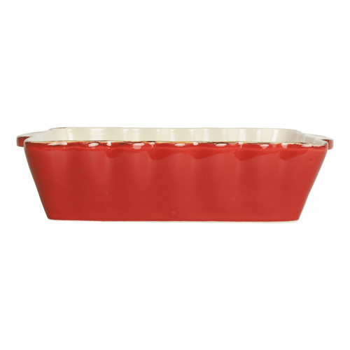 Vietri Italian Bakers Red Medium Rectangular Baker