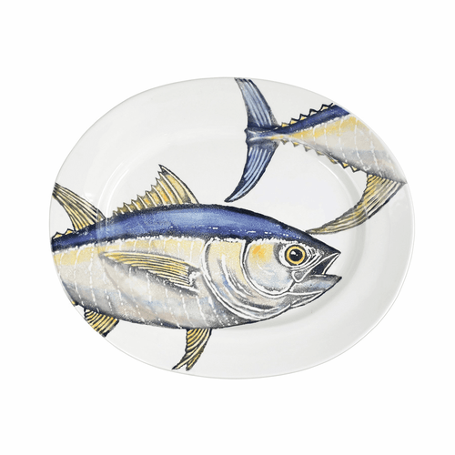 VIETRI Pesca Tuna Large Oval Platter
