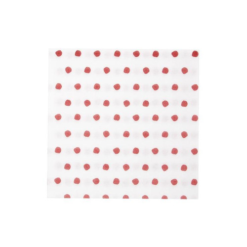 Vietri Papersoft Napkins Red Dot Dinner Napkins (Pack of 50)