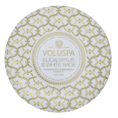 Voluspa Eucalyptus 3 Wick Tin