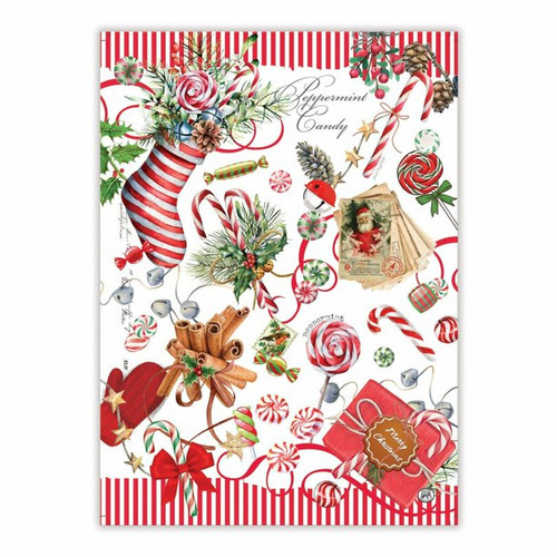 Michel Design Works Peppermint Kitchen Towel