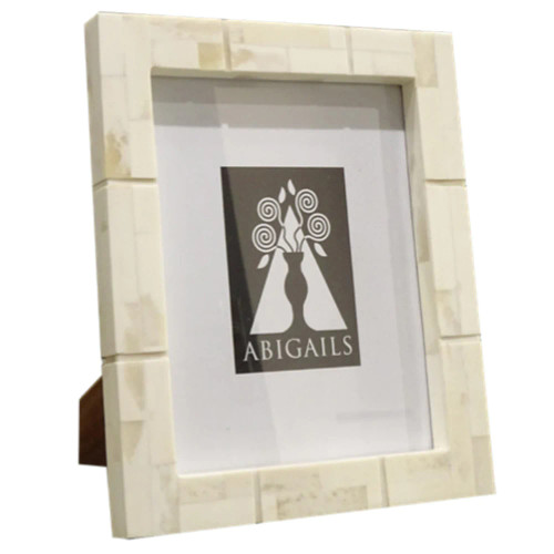 Abigails Frame Bone Inlaid Shadow Box 8 inch x 10 inch Photo Frame