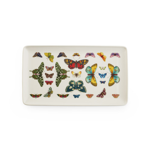 Portmeirion Botanic Garden Harmony Rectangular Tray (White)