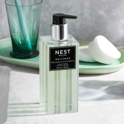 Nest Wild Mint & Eucalyptus Liquid Soap 10 fl.oz/300 ml