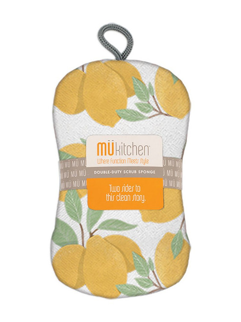 Mukitchen 2 In 1 Sponge - Lemon Tree