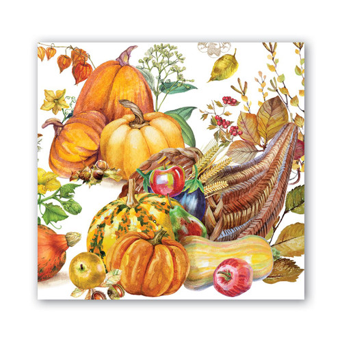 Michel Design Pumpkin Prize Luncheon Napkin