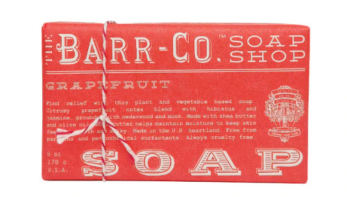 Barr Co 6Oz Bar Soap - Grapefruit
