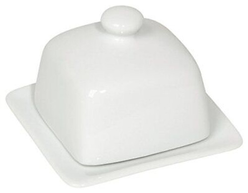 Now Designs Butter Dish Square White