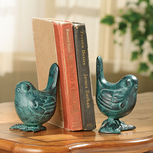 SPI Home Bird On Branch Bookends
