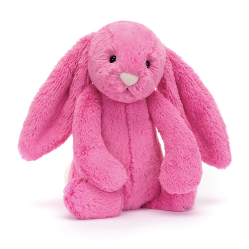 Jellycat Bashful Hot Pink Bunny Medium Stuffed Toy