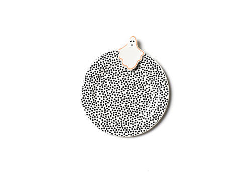 Happy Everything Ghost 7 inch Embellishment Plate