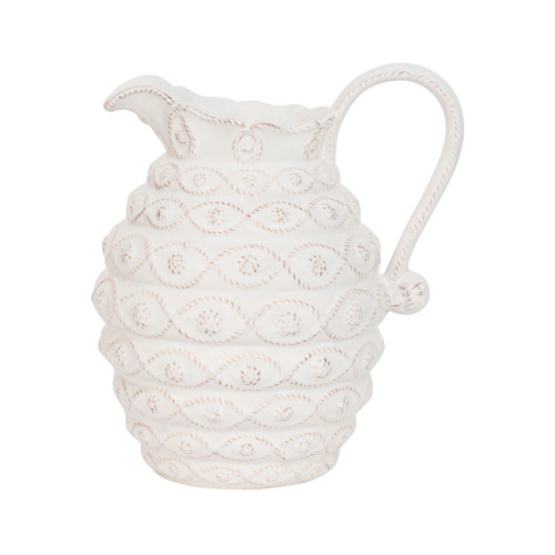 Juliska Jardins Du Monde Whitewash Pitcher Vase