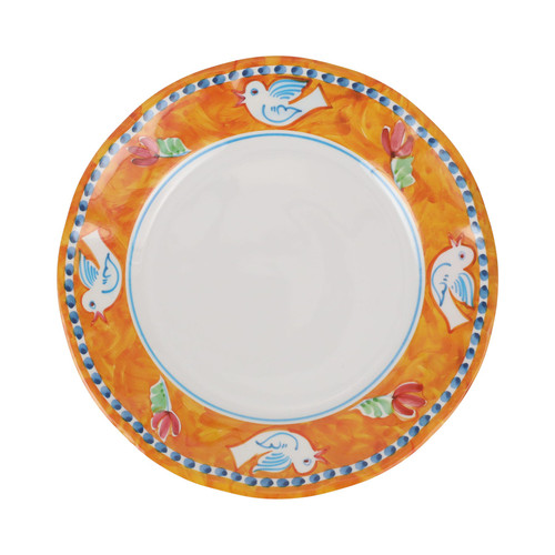 Vietri Melamine Campagna Uccello Dinner Plate