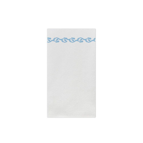 Vietri Papersoft Napkins Florentine Light Blue Guest Towels (Pack of 20)