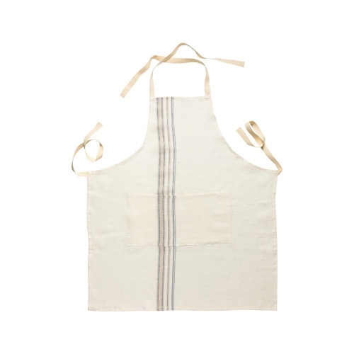 Casafina Carmela Kitchen Apron - Blue Cream - Set of 2