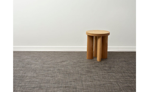 Chilewich Mini Basketweave Floor Mat 35X48 - Dark Walnut 35 inch x 48 inch