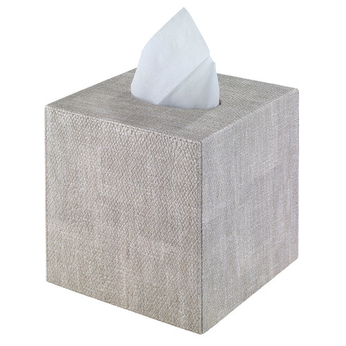 Bodrum Luster Birch Tissue Box