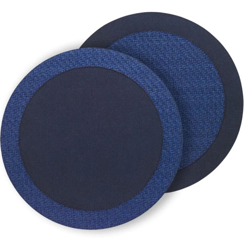 Bodrum Halo Deflt Navy Mats (Set of 4)