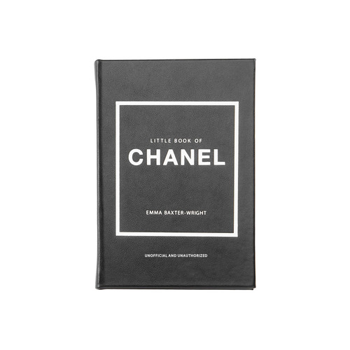 Graphic Image Little Book Of Chanel Leather Bound Book