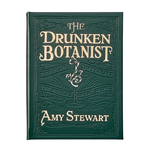 Graphic Image The Drunken Botanist Leather Bound Book
