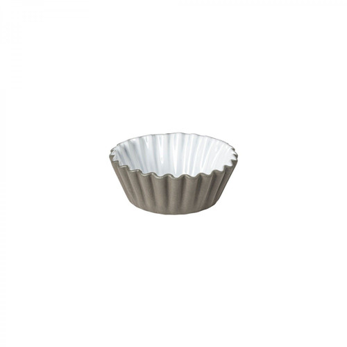 Costa Nova Muffin Dish 5 Inch - White (Festa) - Set of 6