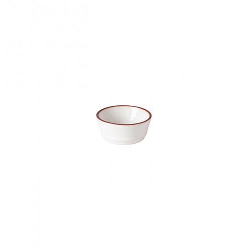 Costa Nova Ramekin Round - Red Trim (Beja) - Set of 6