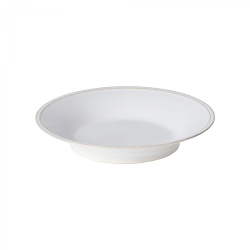 Costa Nova Soup/Pasta Plate - White (Friso) - Set of 6