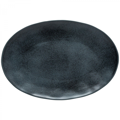 Costa Nova Platter Oval 18 Inch - Black (Livia)