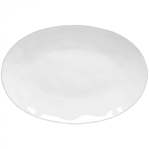 Costa Nova Platter Oval 16 Inch - White (Livia)