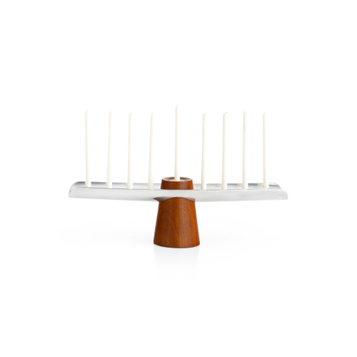 Nambe Judaica - Classic Menorah