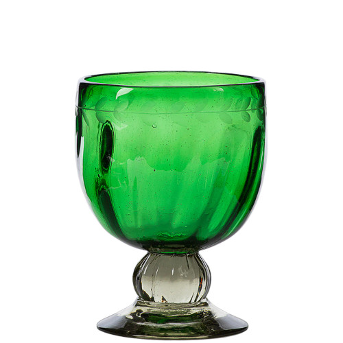 Jan Barboglio Gloria Goblet - Green