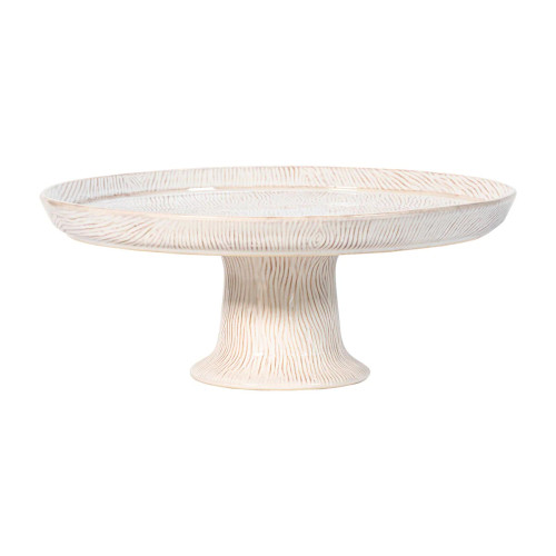 Juliska Blenheim Oak Whitewash Cake Pedestal